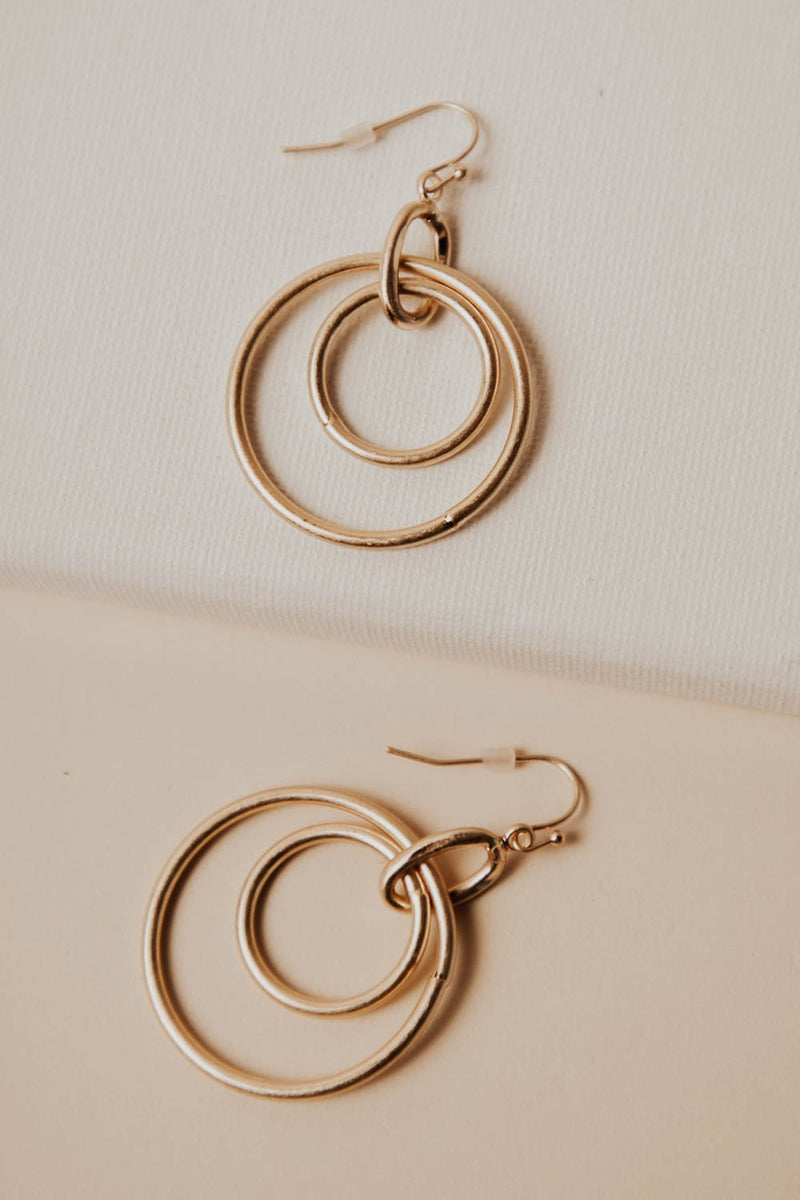 Drop Down Circle Earrings – bohmekfopd.com